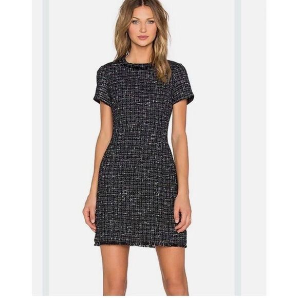 KATE SPADE Wool Blend Woodland Tweed Sheath Dress - Picture 12 of 12